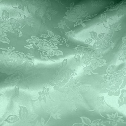 Brocade Jacquard Satin Mint 60 Inch Fabric By the Yard from The Fa...