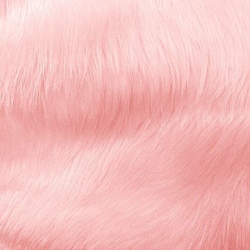 Faux Fur Luxury Shag Baby Pink 60 Inch Wide Fabric by The Yard F.E.