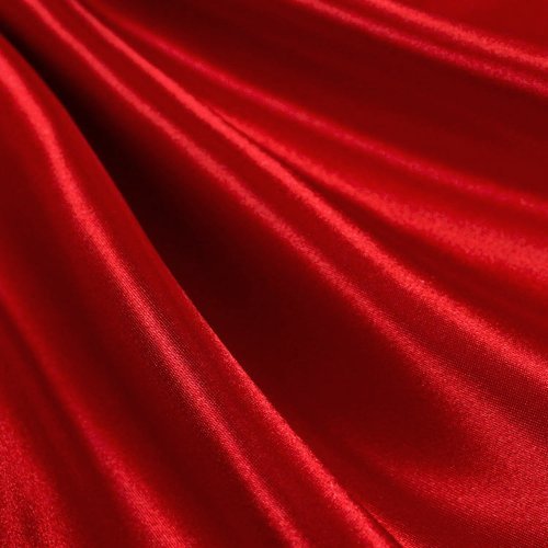 Red Satin Fabric 60 Inch Wide - By the Yard - For Weddings, Decor...