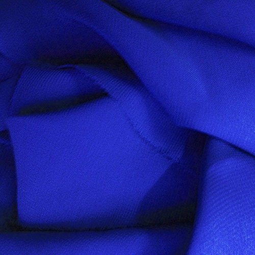 Solid Sheer Chiffon Fabric Polyester Dress 58 Inch Wide- Fabric by...