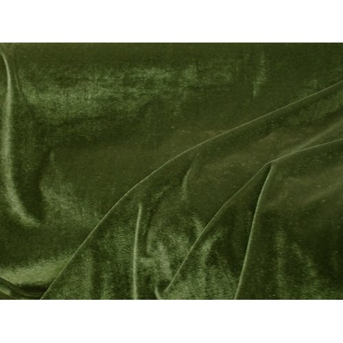 Stretch Velvet - Olive #830