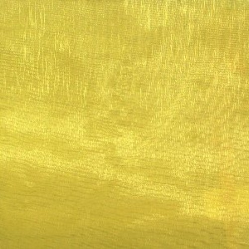Yellow Mirror Organza Fabric 58/60 x 10yd