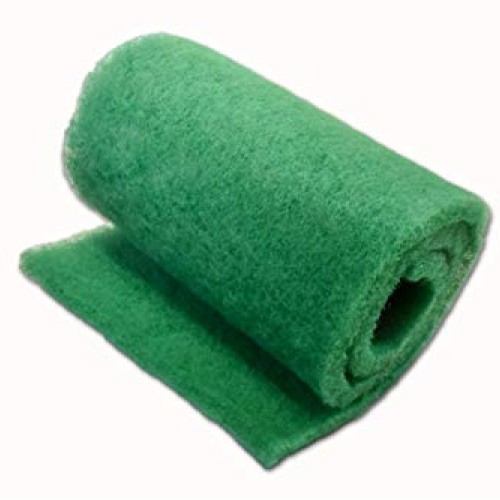 The Filter Pro Green Coarse Filter Media, 2 Thick, 28 x 120 Rol...