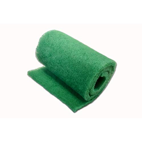 The Filter Pro Green Coarse Filter Media, 2 Thick, 28 x 120 Rol...