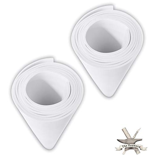 2-Pack EVA Foam Cosplay - 2 Pack: 2mm Thick White Large 35 x 59 ...