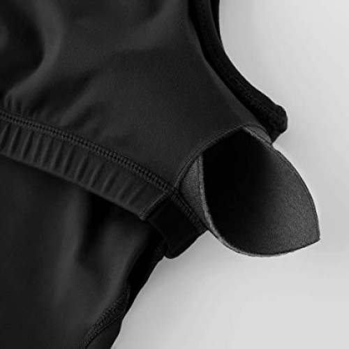 Women’s Longline Sports Bra Wirefree Padded Medium Support Yoga Br...