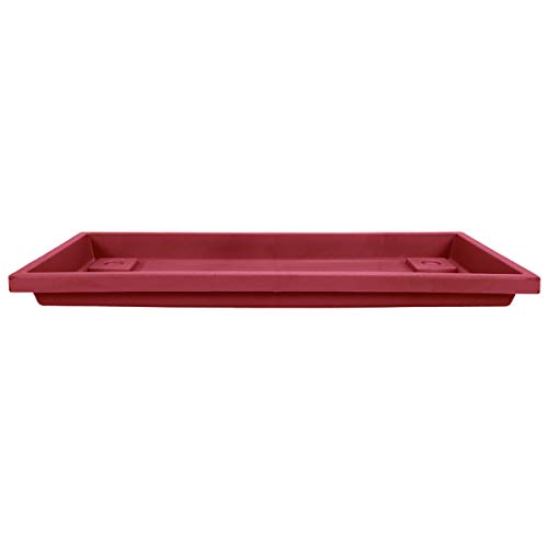 Venetian Flower Box Saucer - The HC Companies 30-Inch Rectangular ...