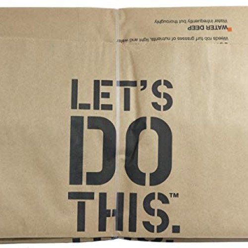 THE HOME DEPOT Heavy Duty Brown Paper 30 Gallon Lawn and Refuse Ba...