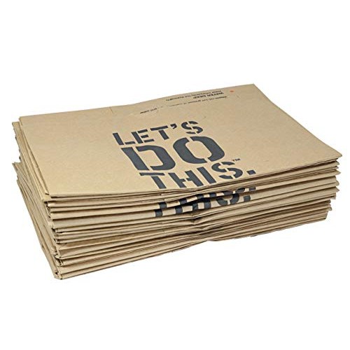 THE HOME DEPOT Heavy Duty Brown Paper 30 Gallon Lawn and Refuse Ba...