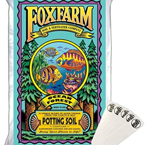 FoxFarm Ocean Forest Potting Soil Mix Indoor Outdoor for Garden an...