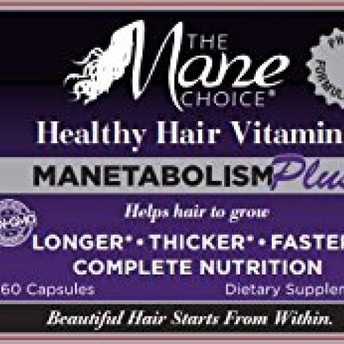 THE MANE CHOICE MANETABOLISM Plus Healthy Hair Growth Vitamins - ...