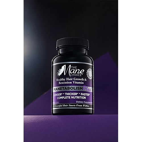 THE MANE CHOICE MANETABOLISM Plus Healthy Hair Growth Vitamins - ...