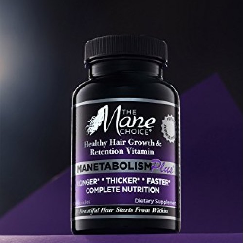 THE MANE CHOICE MANETABOLISM Plus Healthy Hair Growth Vitamins - ...