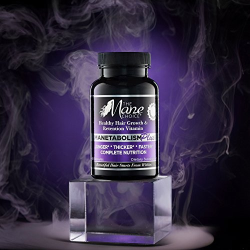 THE MANE CHOICE MANETABOLISM Plus Healthy Hair Growth Vitamins - ...