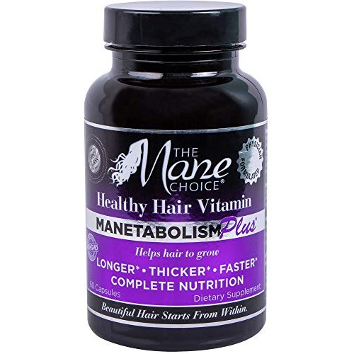 THE MANE CHOICE MANETABOLISM Plus Healthy Hair Growth Vitamins - ...