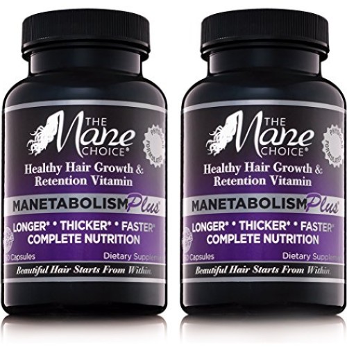 The Mane Choice MANETABOLISM Plus Healthy Hair Growth Vitamins 60...
