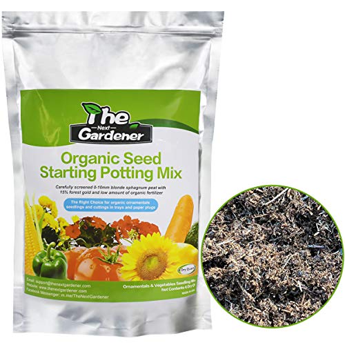 Organic Seed Starting Soil Potting Mix, Green Seeding Sol Mix for ...