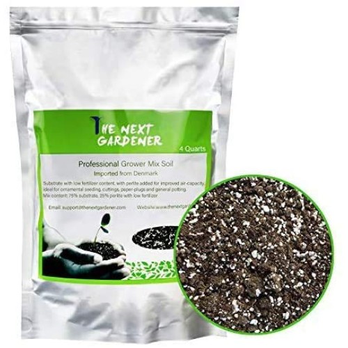 Organic Succulent and Cactus Soil Mix, Fast Draining Pre-Mixed Coa...