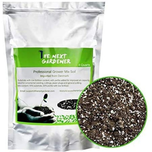 Organic Succulent and Cactus Soil Mix, Fast Draining Pre-Mixed Coa...