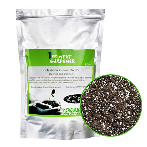 Professional Grower Mix Soil Fast Draining Pre-Mixed Coarse Blend ...