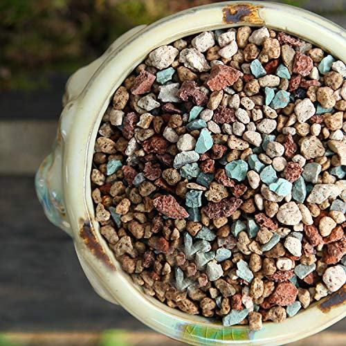 The Next Gardener Succulent and Cactus Bonsai Gritty Mix Rocks, DI...