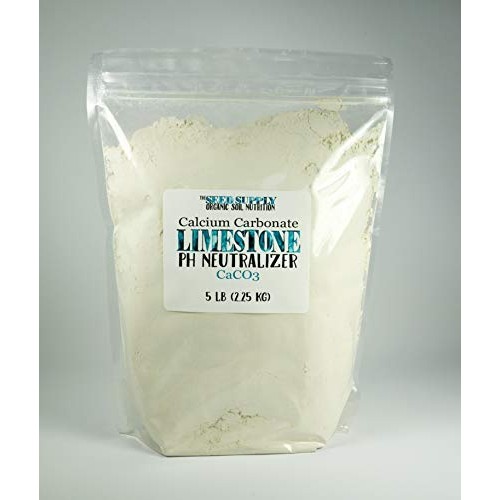 5 Pounds Calcium Carbonate Limestone Powder by The Seed Supply - R...