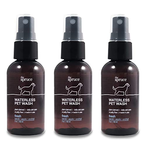 The Spruce Waterless Pet Wash, No Rinse Moisturizing Shampoo for P...