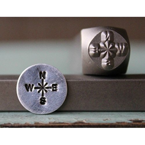 Brand New Supply Guy 8mm Compass Metal Punch Design Stamp CH-122