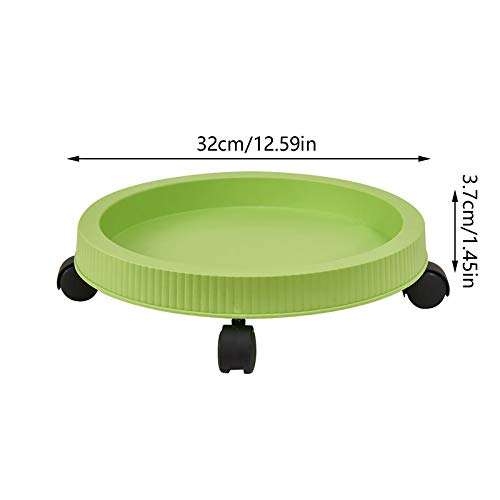 Gardening Pots Mobile Tray, Plastic Plant Nursery Pots Tray, Indoo...