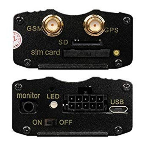 Vehicle Car GPS Tracker TK103A, GSM Alarm SD Card Slot Anti-Theft ...