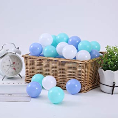 Thenese Pit Balls Crush Proof Plastic Childrens Toy Balls Macaron...