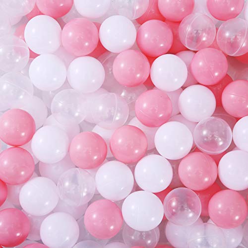 Thenese Pit Balls for Kids, 100 pcs 2.15 Inches Thicken Soft Plast...