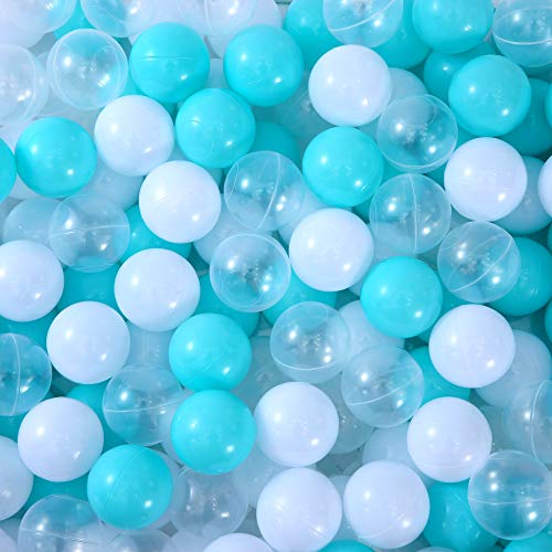 Thenese Pit Balls for Kids, 100 pcs 2.15 Inches Thicken Soft Plast...