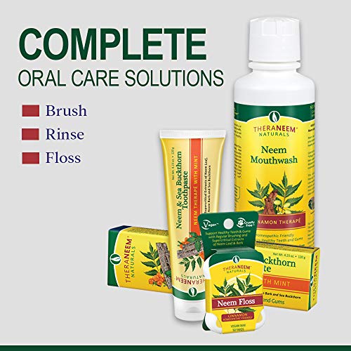 TheraNeem Neem & Sea Buckthorn Toothpaste, Mint | Supports Clean, ...