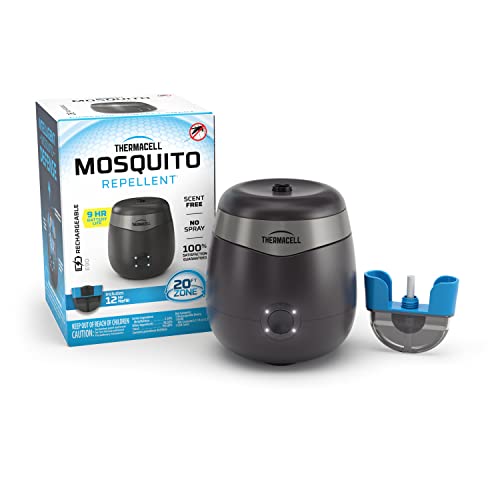 Thermacell E-Series Rechargeable Mosquito Repeller with 20 Mosqui...