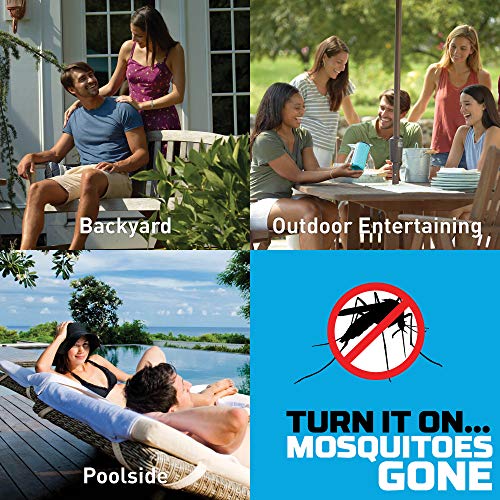 Thermacell MR-PSL Patio Shield Mosquito Repellent, Graphite; Easy ...