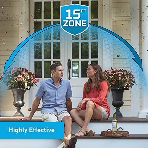 Thermacell MR-PSL Patio Shield Mosquito Repellent, Graphite; Easy ...