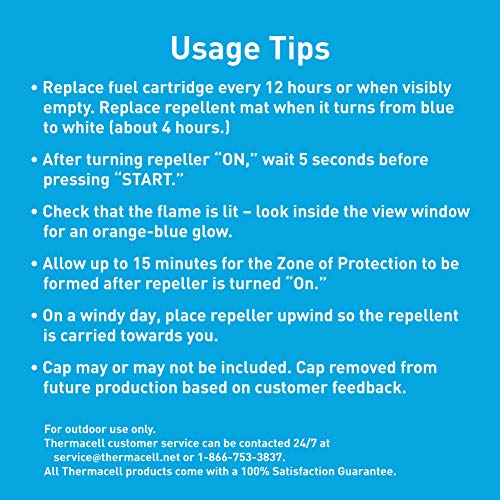 Thermacell MR-PSL Patio Shield Mosquito Repellent, Graphite; Easy ...