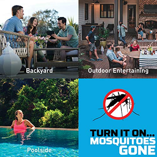 Thermacell Patio Shield Mosquito Repeller, Blue; Highly Effective ...