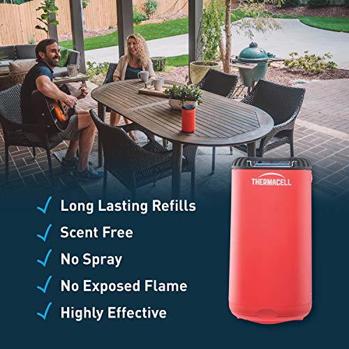 Thermacell Patio Shield Mosquito Repeller; Highly Effective Mosqui...