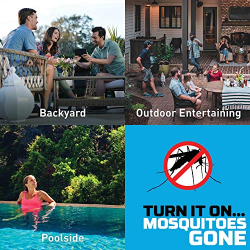 Thermacell Patio Shield Mosquito Repeller, Navy; Highly Effective ...