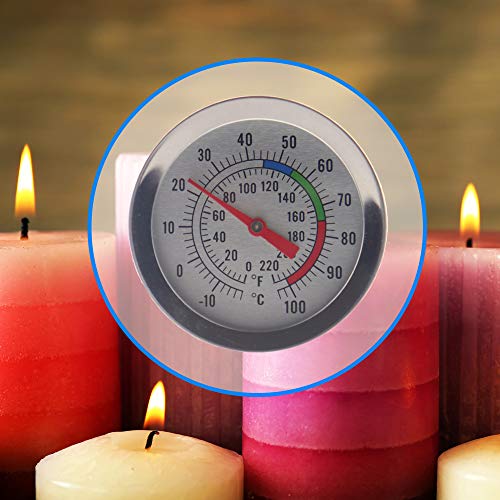 Candle Making Thermometer - DIY Wax Candle Making Supplies - Ideal...