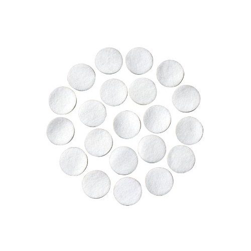White Adhesive Felt Circles; 1/2 Wide, 1 Wide or 1.5 Wide; Vari...