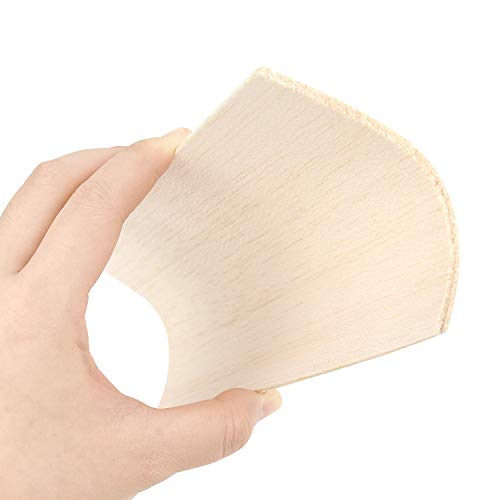 10 Pack Balsa Wood Sheets, Natural Unfinished Wood for House Aircr...