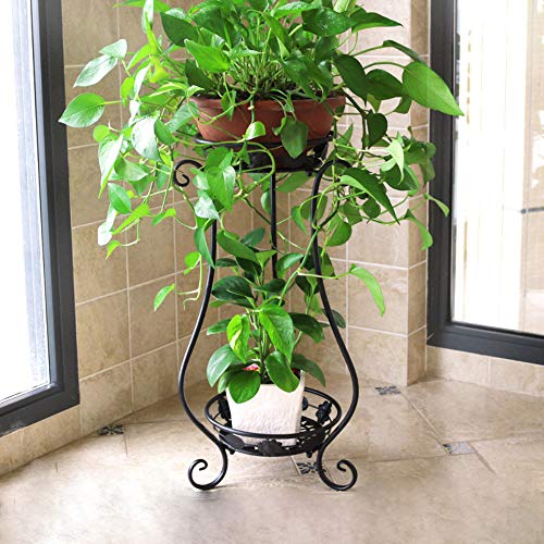 Wrought Iron Plant Stands Indoor Outdoor,Metal Tall Plant Stand Ir...