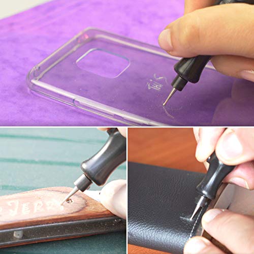 The Original Easy Etcher - Includes 10 Stencils - Portable Precisi...