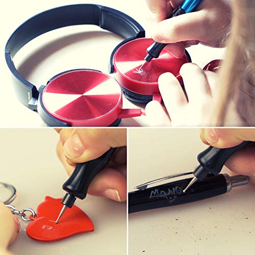 The Original Easy Etcher - Includes 10 Stencils - Portable Precisi...
