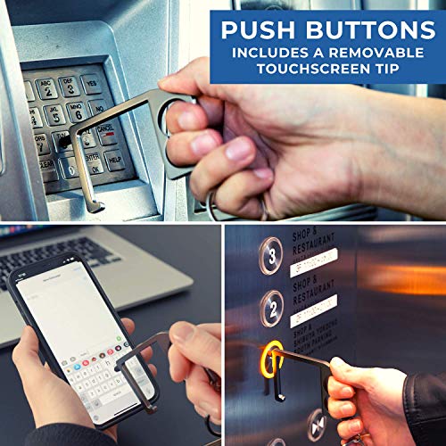 Tidalpool Touchkey 2 Pack - No Touch Door Opener Tool - Utility ...