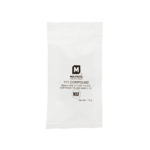 Tier1 Food Grade Silicone O-Ring Lubricant 0.2 Ounce Package OR-...