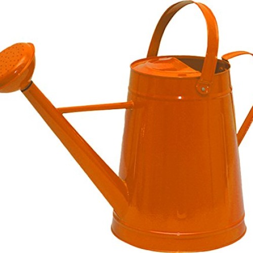 Tierra Garden 36-5081O Traditional Metal Watering Can, 2.1-Gallon,...